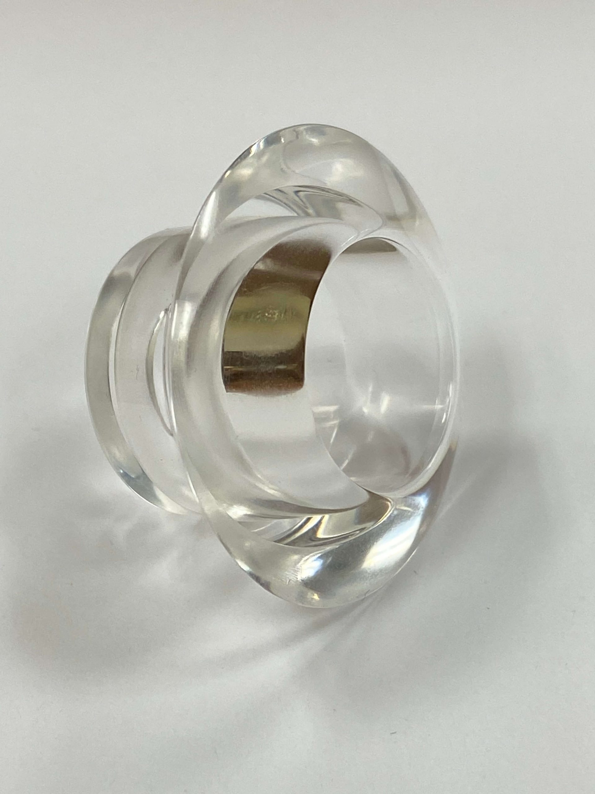 Perspex turned part